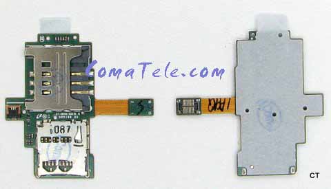 Шлейф Шлейф Samsung i9000 / i9100 / i9001 MMC + SIM Шлейф Samsung i9000 / i9100 / i9001 MMC + SIM