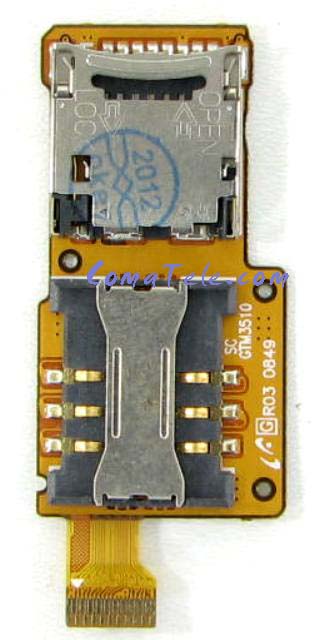 Шлейф Шлейф Samsung M3510 + SIM Шлейф Samsung M3510 + SIM