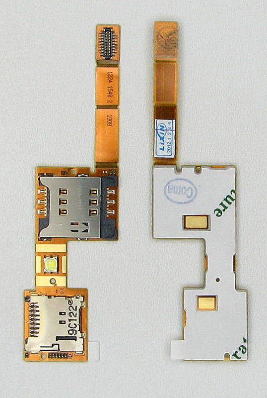 Шлейф Шлейф Sony Ericsson X10i для SIM Шлейф Sony Ericsson X10i для SIM