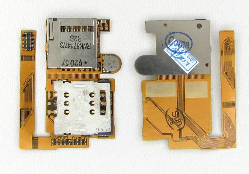 Шлейф Шлейф Sony Ericsson W890i для SIM Шлейф Sony Ericsson W890i для SIM