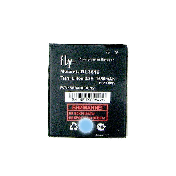 Батарея Аккумулятор Fly BL3812 iQ4416 Аккумулятор Fly BL3812 iQ4416