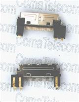 Разъём Разъем зарядки LG KG225 24 pin прямой