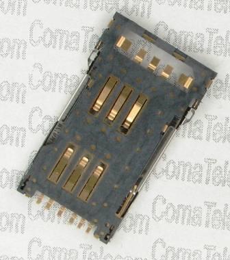 Коннектор Sim connector Nokia 3250 Sim connector Nokia 3250