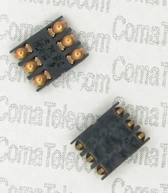 Коннектор Sim connector Motorola V3 / U6 Sim connector Motorola V3 / U6