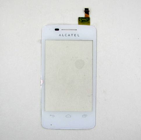 Сенсор Тачскрин Alcatel 4010 / 4007 / 4030 white Тачскрин Alcatel 4010 / 4007 / 4030 white