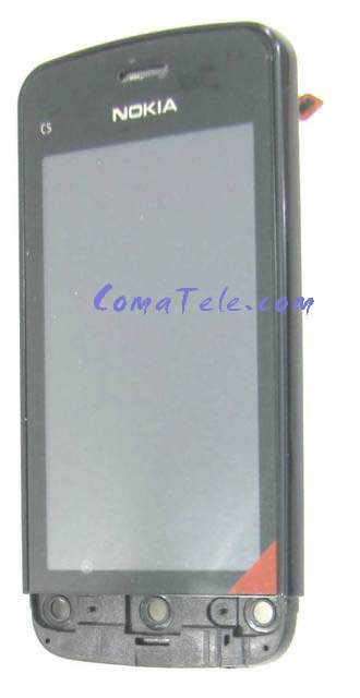 Сенсор Тачскрин Nokia C5-03 / C5-01 / C5-04 / C5-06 black copy в рамке Тачскрин Nokia C5-03 / C5-01 / C5-04 / C5-06 black copy в рамке