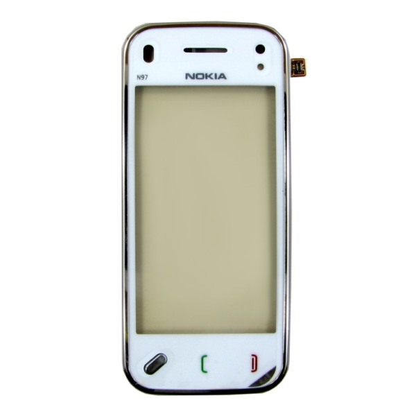 Сенсор Тачскрин Nokia N97 Mini white в рамке Тачскрин Nokia N97 Mini white в рамке