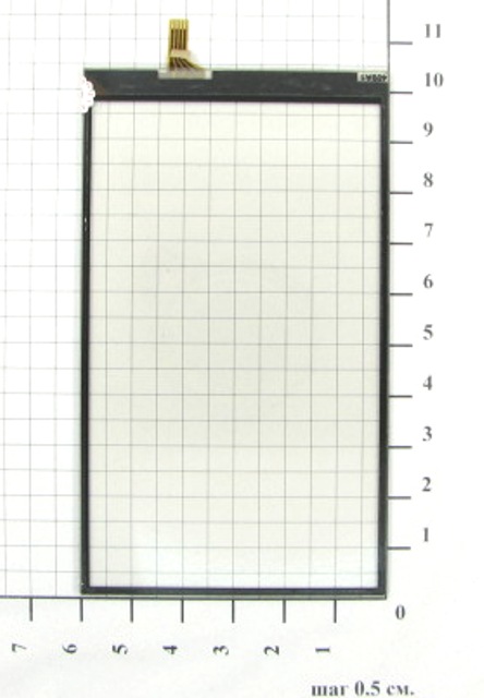 Сенсор Тачскрин China 103-60 flex 10 mm №153 Тачскрин China 103-60 flex 10 mm №153