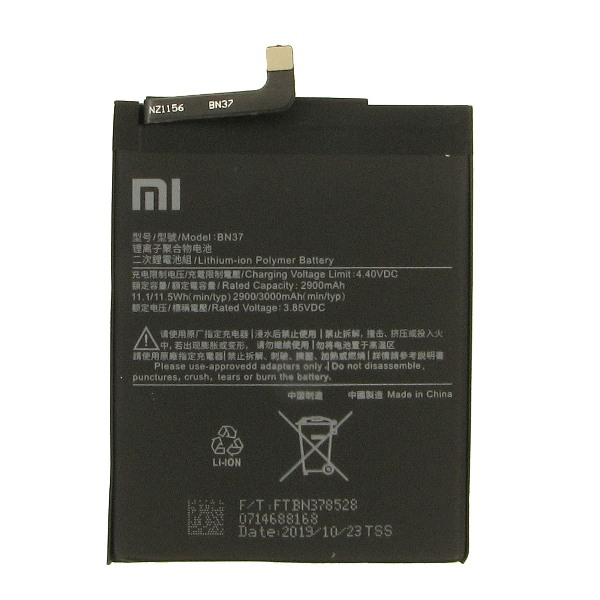 Батарея Аккумулятор Xiaomi BN37 Redmi 6 / 6A Аккумулятор Xiaomi BN37 Redmi 6 / 6A