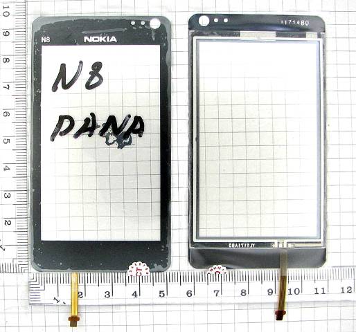Сенсор Тачскрин China 94-52 NOKIA DANA N8 №161 Тачскрин China 94-52 NOKIA DANA N8 №161