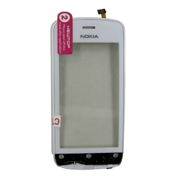 Сенсор Тачскрин Nokia C5-03 / C5-01 / C5-04 / C5-06 white copy в рамке Тачскрин Nokia C5-03 / C5-01 / C5-04 / C5-06 white copy в рамке