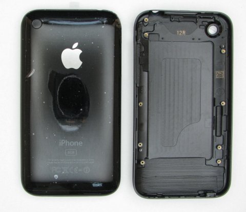 Крышка Задняя крышка iPhone 3G black original Задняя крышка iPhone 3G black original