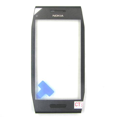 Сенсор Тачскрин Nokia X7-00 black original в рамке Тачскрин Nokia X7-00 black original в рамке