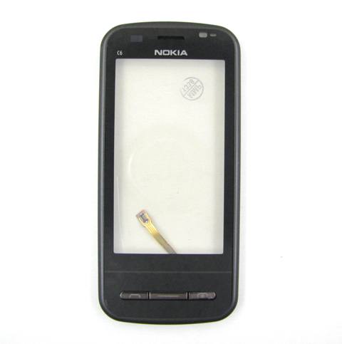 Сенсор Тачскрин Nokia C6-00 black в рамке original Тачскрин Nokia C6-00 black в рамке original