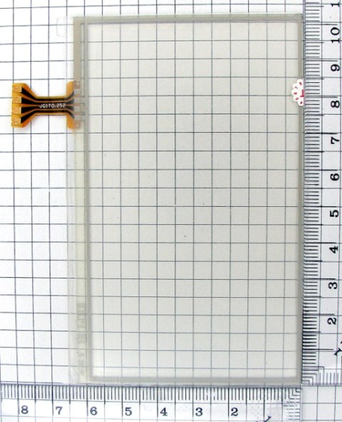 Сенсор Тачскрин GPS 4,5 102-63 flex 17 mm №55 Тачскрин GPS 4,5 102-63 flex 17 mm №55