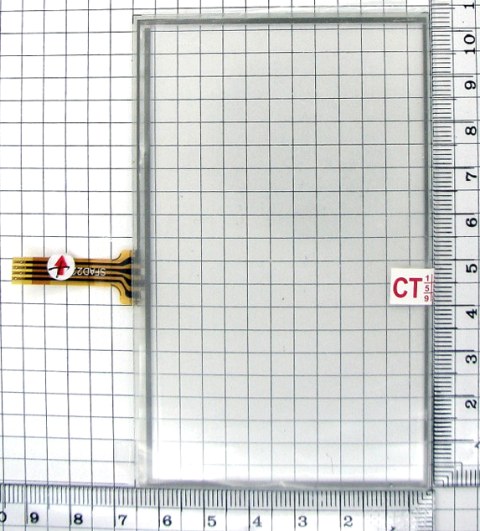Сенсор Тачскрин GPS 4,5 105-65 flex 22 mm №512 Тачскрин GPS 4,5 105-65 flex 22 mm №512