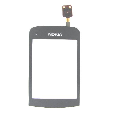Сенсор Тачскрин Nokia C2-02 / C2-03 / C2-06 / C2-07 black original Тачскрин Nokia C2-02 / C2-03 / C2-06 / C2-07 black original