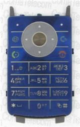 Клавиатура Клавиатура Motorola K1 blue + русс.