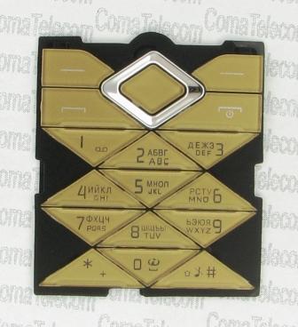 Клавиатура Клавиатура Nokia 7900 gold + русс. Клавиатура Nokia 7900 gold + русс.