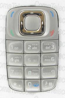Клавиатура Клавиатура Nokia 6085 grey + русс. Клавиатура Nokia 6085 grey + русс.