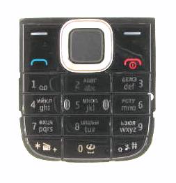 Клавиатура Клавиатура Nokia 5130 black + русс. Клавиатура Nokia 5130 black + русс.