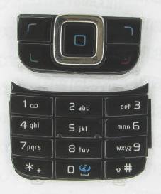 Клавиатура Клавиатура Nokia 6111 black Клавиатура Nokia 6111 black