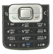 Клавиатура Клавиатура Nokia 6120C black + русс. Клавиатура Nokia 6120C black + русс.