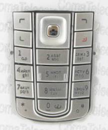 Клавиатура Клавиатура Nokia 6230i silver + русс. Клавиатура Nokia 6230i silver + русс.