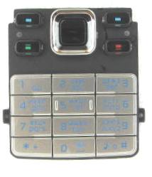Клавиатура Клавиатура Nokia 6300 silver + русс. Клавиатура Nokia 6300 silver + русс.