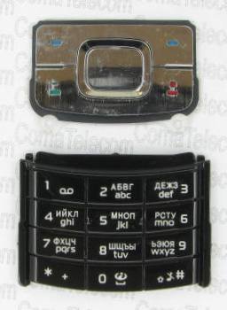 Клавиатура Клавиатура Nokia 6500S black + русс. Клавиатура Nokia 6500S black + русс.