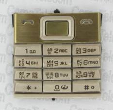 Клавиатура Клавиатура Nokia 8800 SE gold + русс. Клавиатура Nokia 8800 SE gold + русс.