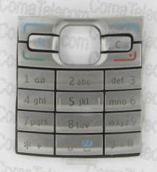 Клавиатура Клавиатура Nokia E50 silver + русс. Клавиатура Nokia E50 silver + русс.