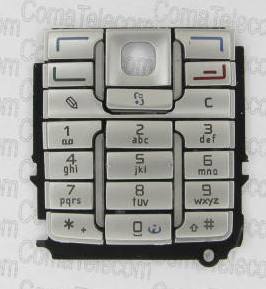 Клавиатура Клавиатура Nokia E60 silver Клавиатура Nokia E60 silver