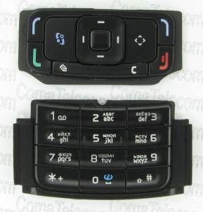 Клавиатура Клавиатура Nokia N95 black + русс. Клавиатура Nokia N95 black + русс.