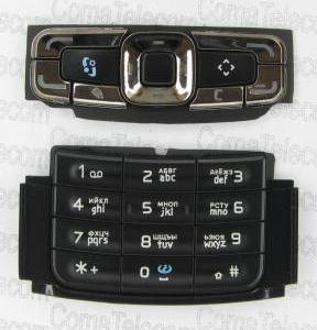 Клавиатура Клавиатура Nokia N95 8GB black + русс. Клавиатура Nokia N95 8GB black + русс.