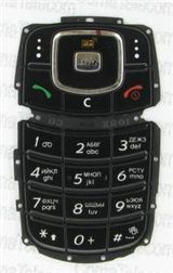 Клавиатура Клавиатура Samsung X160 black + русс.