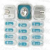 Клавиатура Клавиатура Sony Ericsson C702i green-silver + русс.