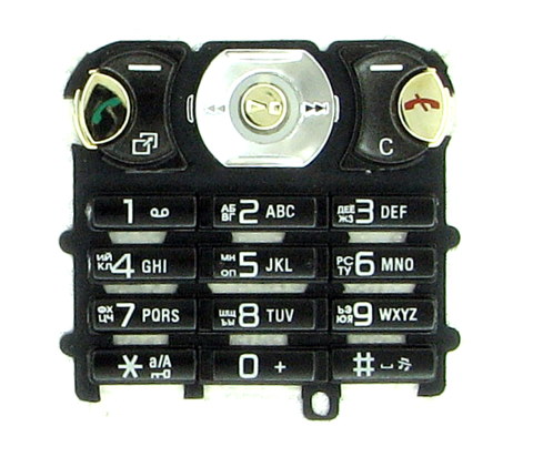 Клавиатура Клавиатура Sony Ericsson W890i black + русс. Клавиатура Sony Ericsson W890i black + русс.