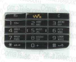 Клавиатура Клавиатура Sony Ericsson W960i black + русс. Клавиатура Sony Ericsson W960i black + русс.