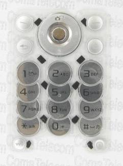 Клавиатура Клавиатура Sony Ericsson W300i silver Клавиатура Sony Ericsson W300i silver