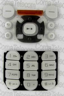Клавиатура Клавиатура Sony Ericsson W850i white Клавиатура Sony Ericsson W850i white