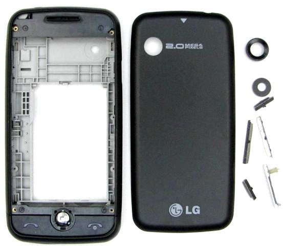 Корпус Корпус LG GS290 black original Корпус LG GS290 black original