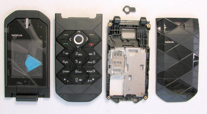 Корпус Корпус Nokia 7070 black original Корпус Nokia 7070 black original