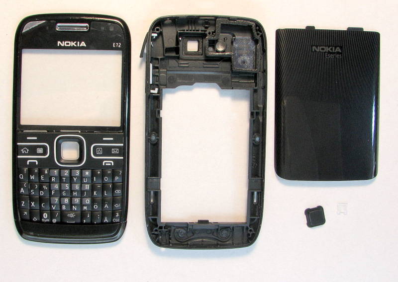 Корпус Корпус Nokia E72 black original Корпус Nokia E72 black original