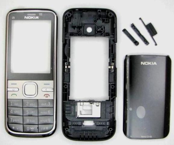 Корпус Корпус Nokia C5-00 black original Корпус Nokia C5-00 black original