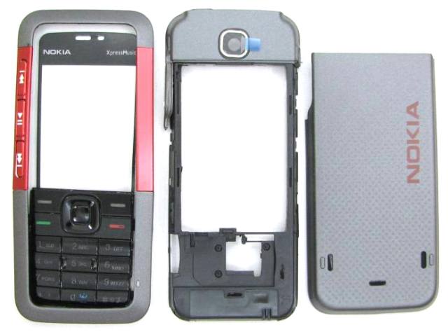Корпус Корпус Nokia 5310 black-red original Корпус Nokia 5310 black-red original
