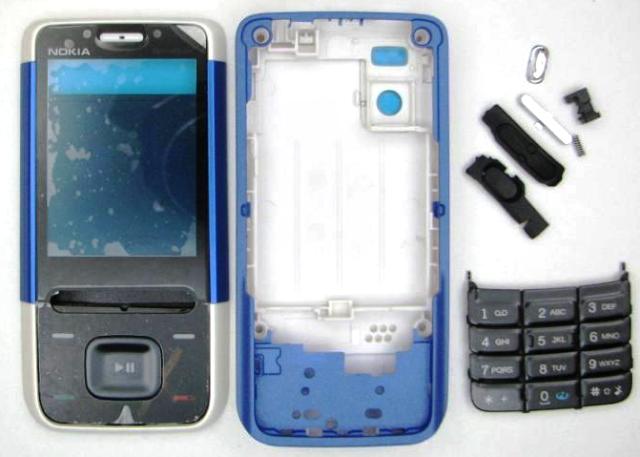 Корпус Корпус Nokia 5610 white-blue original Корпус Nokia 5610 white-blue original