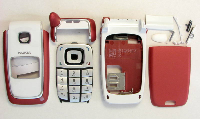 Корпус Корпус Nokia 6101 red original Корпус Nokia 6101 red original