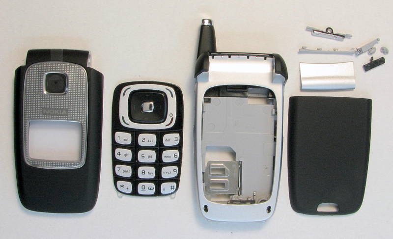 Корпус Корпус Nokia 6103 black original Корпус Nokia 6103 black original