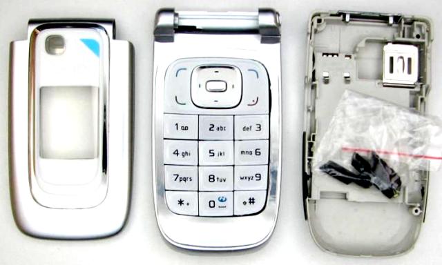 Корпус Корпус Nokia 6131 silver original Корпус Nokia 6131 silver original
